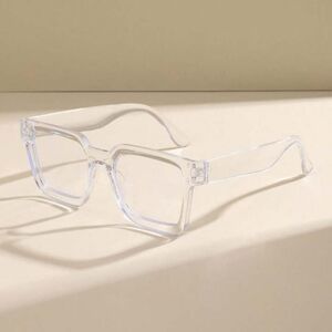 SHEIN Transparent Square Glasses